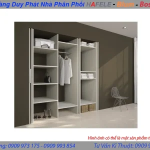 Cửa trượt xoay bằng gỗ cao 1250 – 1850 mm Hafele 408.30.590