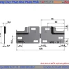 Đế gắn tường Hafele 290.41.994