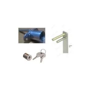 Khóa tủ 3 ngăn chìa sắt Hafele 234.98.611
