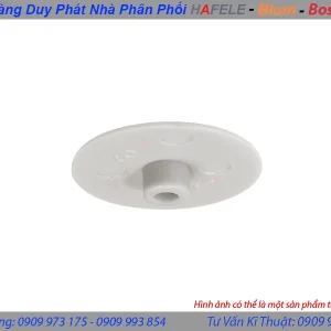 Nắp che cho vỏ nối màu trắng Minifix 15 không vành Hafele 262.24.751