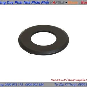 Nắp che lắp âm hình tròn màu đen Hafele 833.72.184