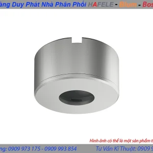Nắp che lắp nổi hình tròn màu bạc Hafele 833.89.236