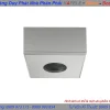 Nắp che lắp nổi hình vuông màu bạc Hafele 833.89.243