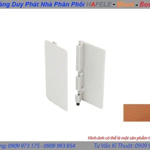 Nắp che – Tay nắm Gola chữ J màu vàng hồng Hafele 126.36.880