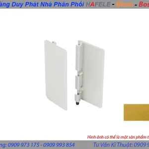 Nắp che – Tay nắm Gola chữ J màu vàng Hafele 126.36.580