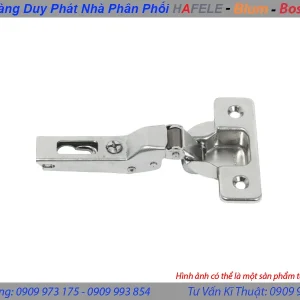 Phụ kiện bản lề cho cửa 1 cánh độ dày 16-19 mm Hafele 408.24.020