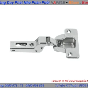 Phụ kiện bản lề cho cửa 1 cánh độ dày 19-22 mm Hafele 408.24.011