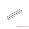 Ray dẫn hướng dưới 2000mm Hafele 943.33.920