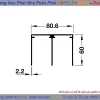 Ray đôi dẫn hướng trên dài 3000mm Hafele 403.75.385