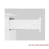 Ray hộp Alto-S màu trắng mờ, cơ cấu nhấn mở, cao 120mm Hafele 552.36.745