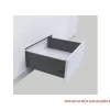 Ray hộp Alto-S màu xám đậm, cơ cấu nhấn mở, chiều cao 170mm Hafele 552.36.355