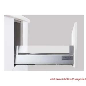 Ray hộp Alto với thành kính H199 màu trắng mờ, chiều dài 500mm Hafele 552.03.795