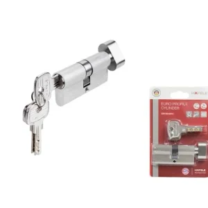 Ruột khoá 1 đầu chìa 1 đầu vặn Häfele 65mm 489.56.003