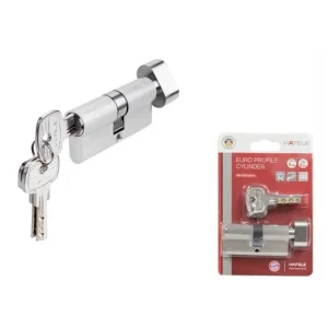 Ruột khoá 1 đầu chìa 1 đầu vặn Häfele 71mm 489.56.004