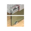 Bộ phụ kiện trượt cửa kính 120kg Hafele 941.25.014
