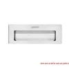 DIY Tay nắm âm 115x42mm – Màu Inox mờ Hafele 489.72.130