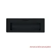 DIY Tay nắm âm 115x42mm – Màu đen mờ Hafele 489.72.135