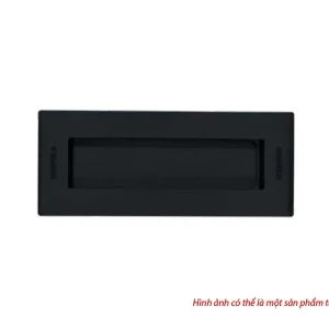 DIY Tay nắm âm 125x51mm – Màu đen mờ Hafele 489.72.136