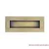 DIY Tay nắm âm 125x51mm – Màu đồng rêu Hafele 489.72.145