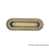 DIY Tay nắm âm 150x50mm – Màu đồng rêu Hafele 489.72.147