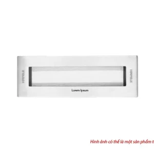 DIY Tay nắm âm 150x51mm – Màu Inox mờ Hafele 489.72.132