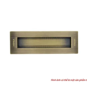 DIY Tay nắm âm 150x51mm – Màu đồng rêu Hafele 489.72.146