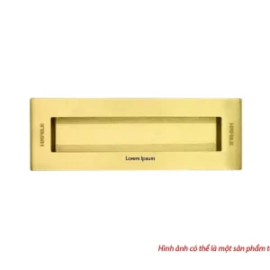 DIY Tay nắm âm 150x51mm – Màu đồng bóng PVD Hafele 489.72.142