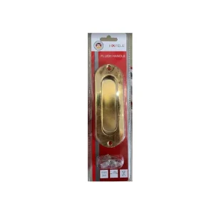 Tay nắm âm màu đồng bóng Häfele DIY 489.72.101