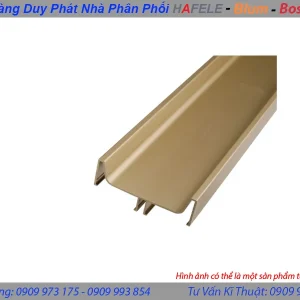 Tay nắm dọc đôi Gola/ Lắp giữa chiều dài hữu dụng 2400 mm màu vàng Hafele 126.37.948