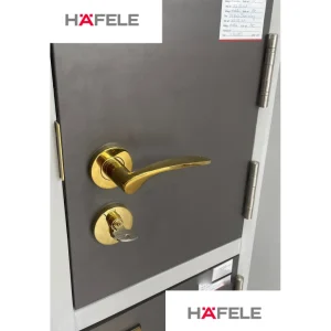 Tay nắm gạt màu vàng Hafele 903.98.147