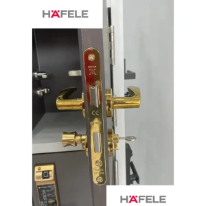 Tay nắm gạt màu vàng Hafele 903.98.147