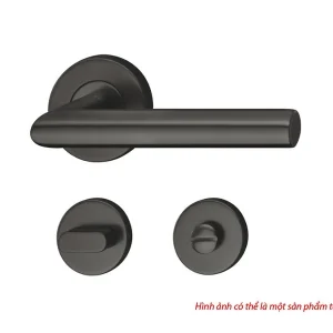 Tay nắm gạt cho cửa vệ sinh màu đen mờ PVD Hafele 903.93.559