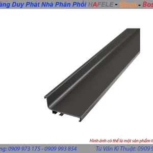 Tay nắm GOLA chữ J chiều dài có thể sử dụng 2800mm Hafele 126.37.903