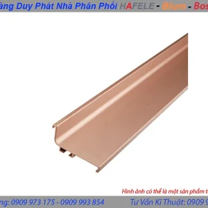 Tay nắm GOLA chữ J chiều dài có thể sử dụng 2800mm Hafele 126.37.904