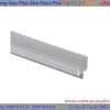 Tay nắm dạng thanh nhôm mạ màu bạc Hafele 126.27.909