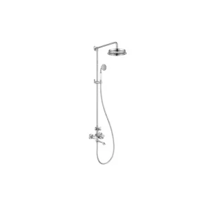 Thanh sen điều nhiệt Kyoto màu chrome có vòi xả bồn Hafele 589.35.005