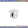 Vỏ nối Rafix 20 không vành không chốt, nhựa, với cơ cấu siết màu trắng Hafele 263.10.705