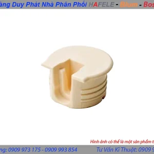 Vỏ nối Rafix Tab 20 không vành, nhựa, không có cơ cấu siết màu be Hafele 263.09.437