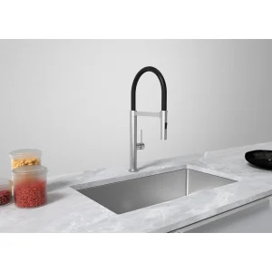Vòi bếp Hafele HT24-SH1F527 Chrome mờ 570.85.051