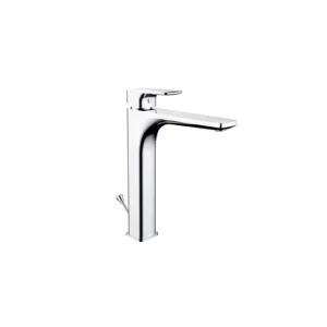 Vòi lavabo Hafele Kobe 240 chrome có bộ xả kéo 589.15.003