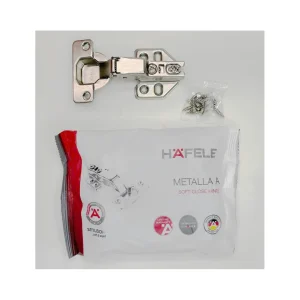 Bản lề thép giảm chấn DIY Hafele – Trùm nửa 493.03.024