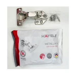Bản lề thép giảm chấn DIY Hafele – Lọt lòng 493.03.025