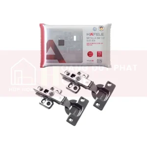 Bản lề Hafele Inox 304 giảm chấn – Trùm ngoài 315.07.113