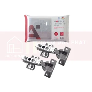 Bản lề Hafele Inox 304 giảm chấn – Trùm nửa 315.07.114