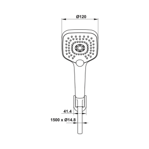 Bộ sen tay New Mysterious 120S Hafele 485.60.625