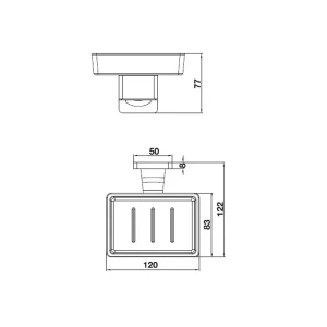 Đĩa Đựng Xà Phòng Hafele 580.41.460