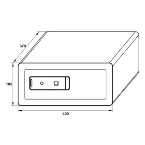 Két sắt điện tử SB-900 Häfele 836.28.390