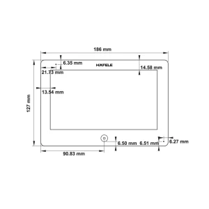 Màn hình cửa Hafele SVM-770HD 959.23.097