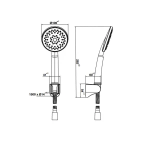 Sen tay Airsense 100R Hafele 495.60.685