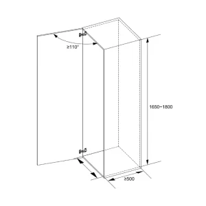 Tủ đồ khô Inox 304 Hafele 600mm 548.65.075